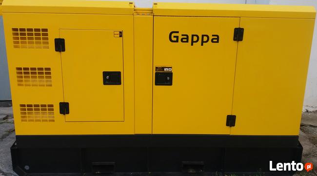 Agregat prądotwórczy 70 kW z ATS/SZR, zabudowany, avr, gappa