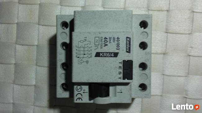 Kanlux różnicowo-pradowy 40A 400V