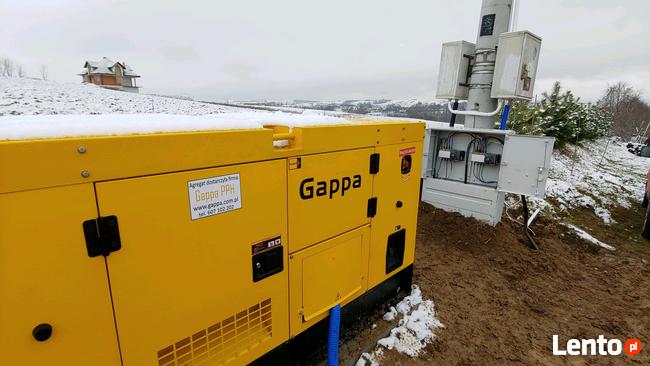 Agregat prądotwórczy 40 kW zabudowany z ATS/SZR, GAPPA