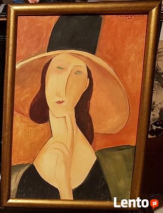 Modigliani Portret Kobiety -obraz olejny, kopia