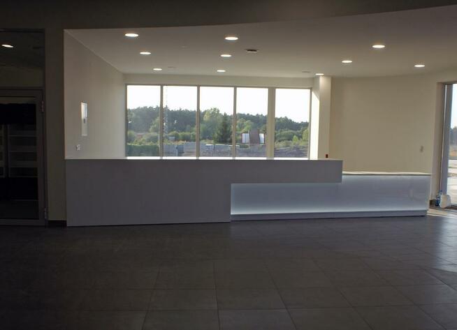 Lady recepcyjne, barowe NA WYMIAR - Corian, Staron, Kerrock