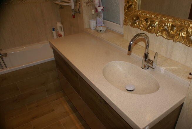 Umywalki kompozytowe na zamówienie SOLID SURFACE