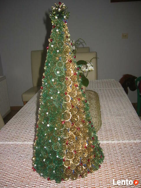 choinka z szyszek