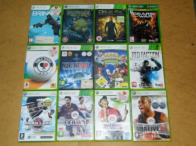 Gry na konsole XBox 360