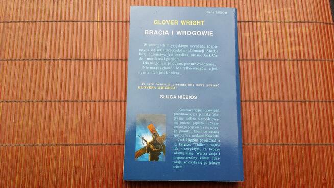Książka Glover Wright Bracia i wrogowie wydanie I