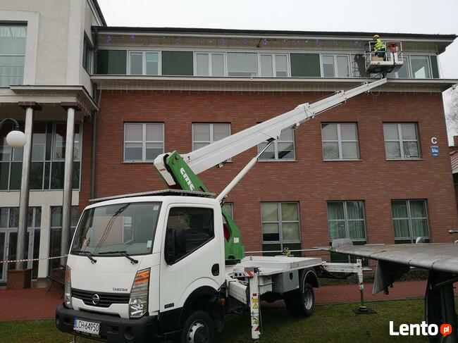 Podnośnik koszowy zwyżka 25m Chełm i okolica