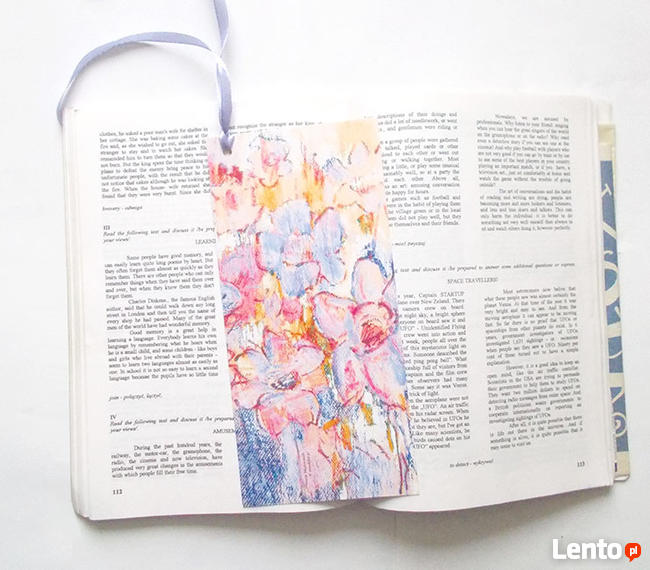 zakładki do książek, prezenty dla gości, upominki dla gości