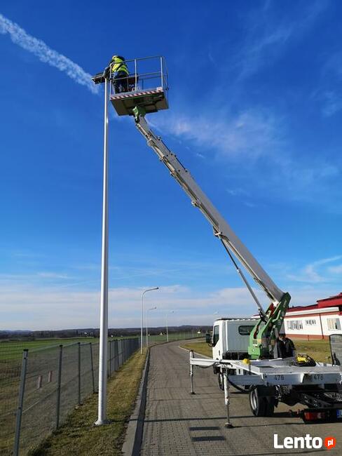 Podnośnik koszowy zwyżka 25m Chełm i okolica