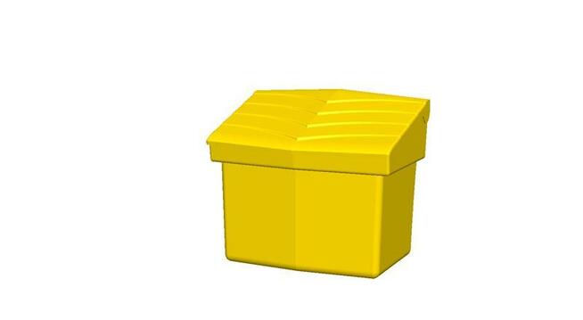 Pojemnik na sól, piasek, żwir i sorbent PE - 60 l / 90 kg