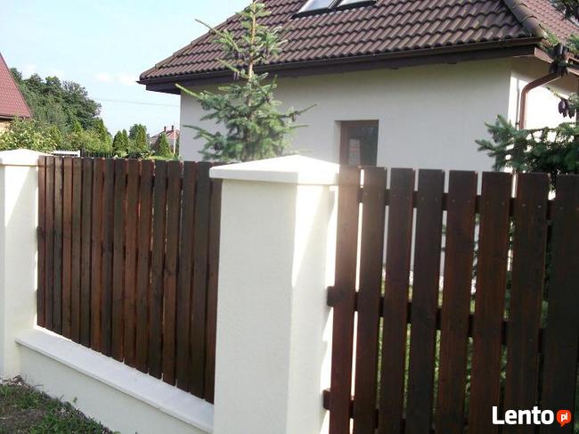 ogrodzenia drewniane, farmerskie , pergole i inne