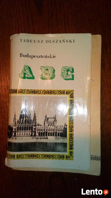 Książka o Budapeszcie.