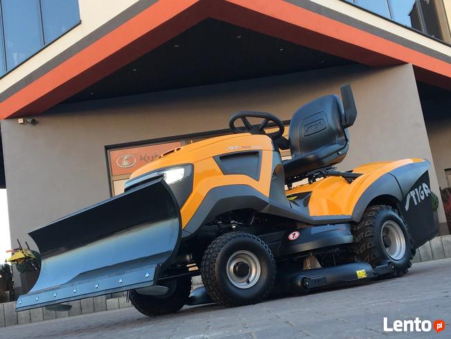 Pług śnieżny do traktorów Stiga Castelgarden Viking Honda..