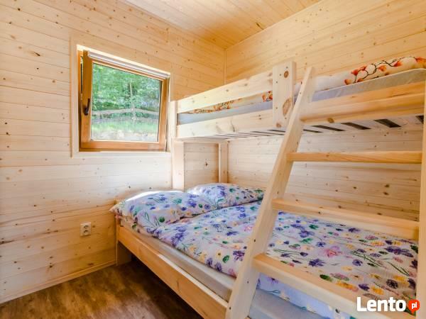 Domki z kominkami nad jeziorem - Kaszuby