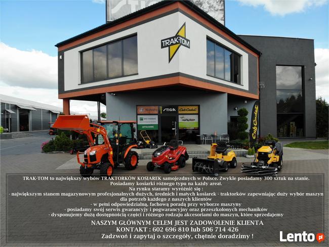 Pług śnieżny do traktorów Stiga Castelgarden Viking Honda..