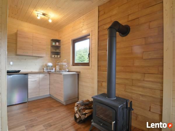 Domki z kominkami nad jeziorem - Kaszuby