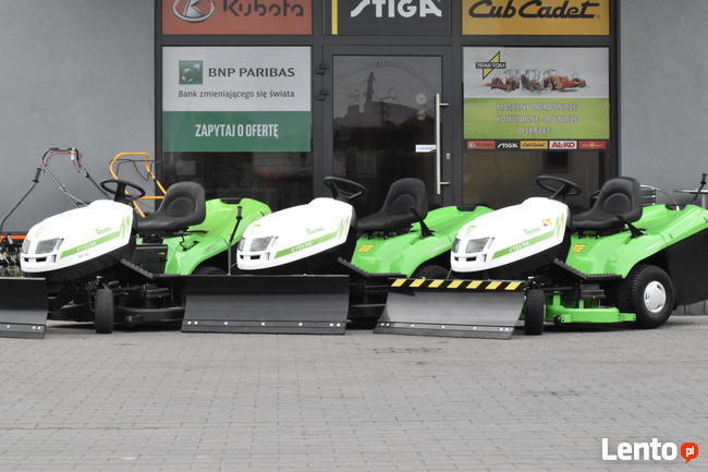 Pług śnieżny do traktorów Stiga Castelgarden Viking Honda..