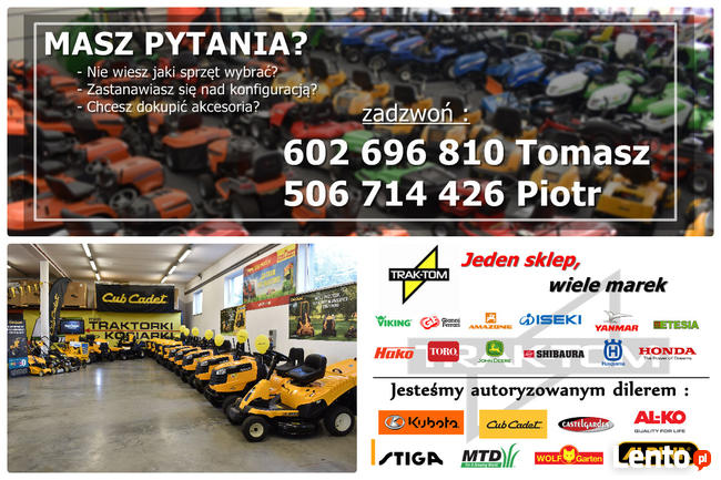 Pług śnieżny do traktorów MTD Cub Cadet Wolf-Garten YARD-Man