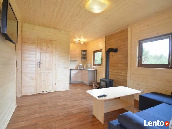 Domki z kominkami nad jeziorem - Kaszuby