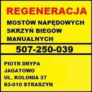 regeneracja mostów napedowych BMW VOLVO mercedes Gdańsk