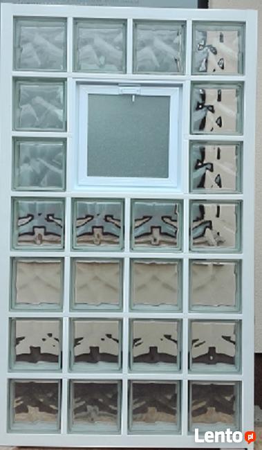 Gotowe okna ściany Luksfery pustaki szklane PRODUCENT