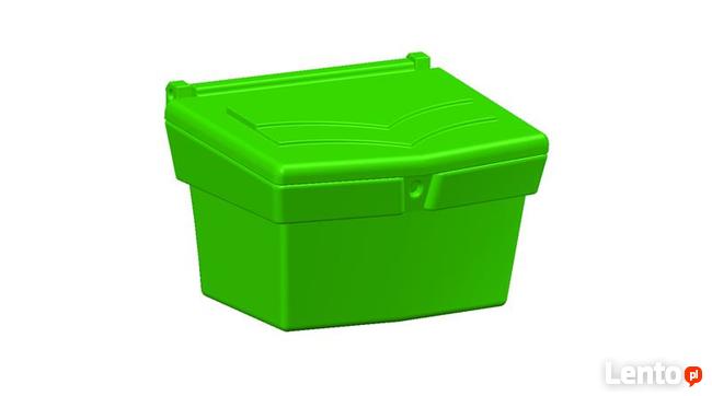 Pojemnik na sól, piasek, żwir i sorbent PE - 120l / 180 kg