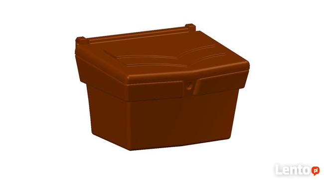 Pojemnik na sól, piasek, żwir i sorbent PE - 120l / 180 kg