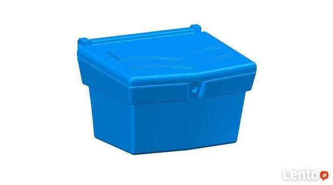 Pojemnik na sól, piasek, żwir i sorbent PE - 120l / 180 kg