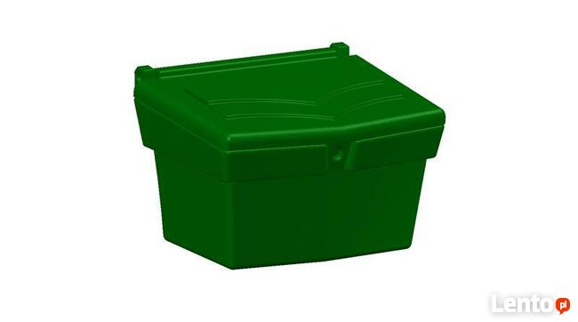 Pojemnik na sól, piasek, żwir i sorbent PE - 120l / 180 kg