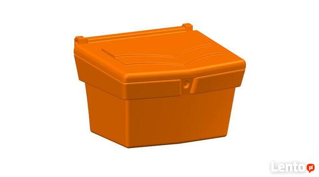 Pojemnik na sól, piasek, żwir i sorbent PE - 120l / 180 kg