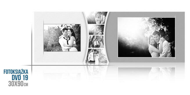 FOTOKSIĄŻKA DVD 19 SZABLONY 30x90cm (30×45)