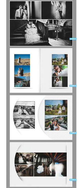 Projekty Photoshop fotoksiązka DVD 20 A4 30×21