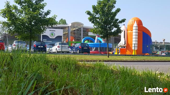 Dmuchana zjeżdżalnia Jungle, dzień dziecka