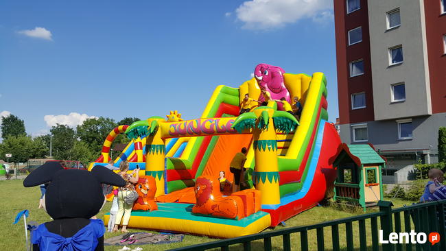 Dmuchana zjeżdżalnia Jungle, dzień dziecka