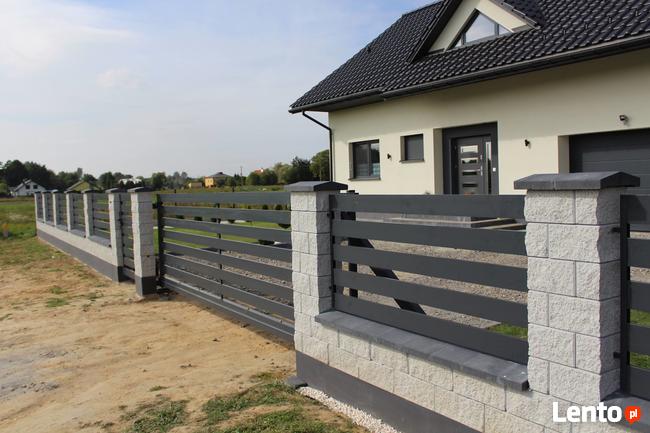 Balustrady, schody, zadaszenie, ogrodzenie, brama, wiatrołap