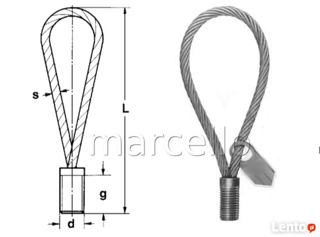 pętla transportowa linowa RD16