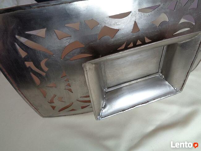 Patera metalowa, rękodzieło --Indie