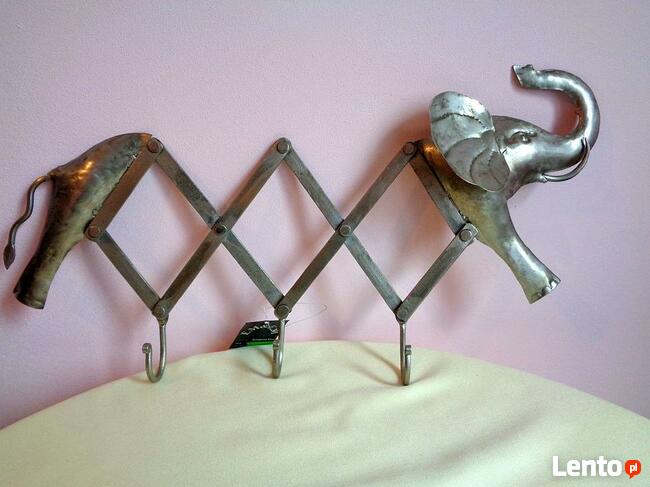 Wieszak metalowy, rękodzieło --Indie