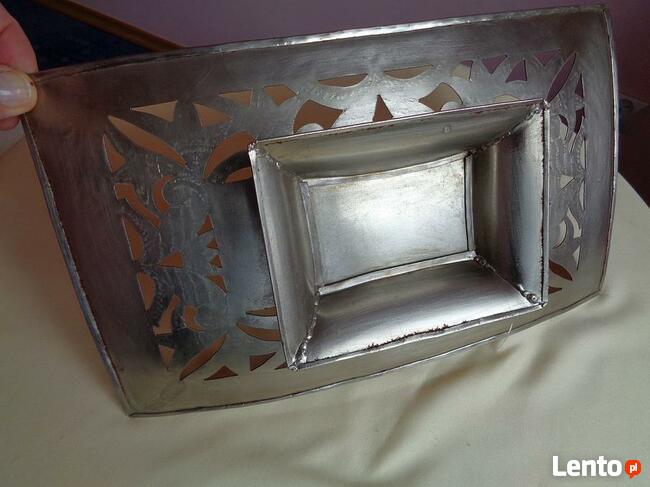 Patera metalowa, rękodzieło --Indie