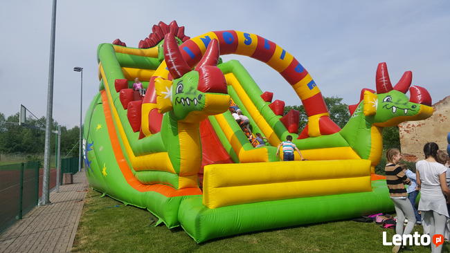 Dmuchana zjeżdżalnia Jungle, dzień dziecka