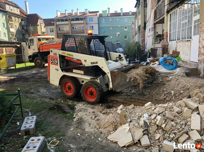 wywóz gruzu Olsztyn Dobre Miasto odbiór gruzu ziemi