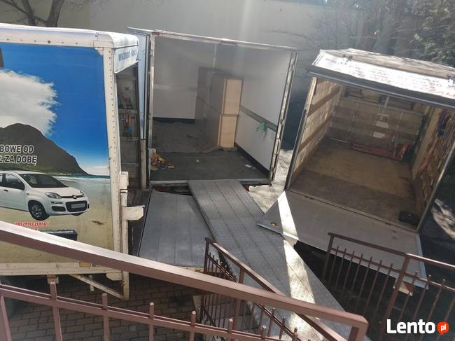 Bagażówka XXL, winda - paleciak, Przeprowadzki, Transport,