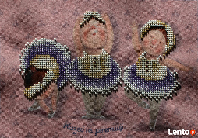 Sprzedam obraz ręcznie haftowany (metoda koralikowa).
