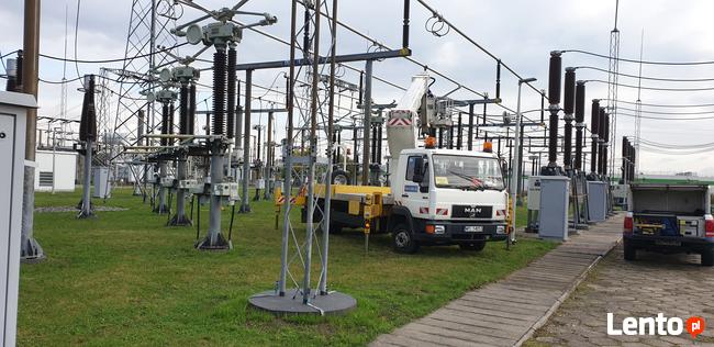 Usługi - podnośnik koszowy Gąbin i okolice