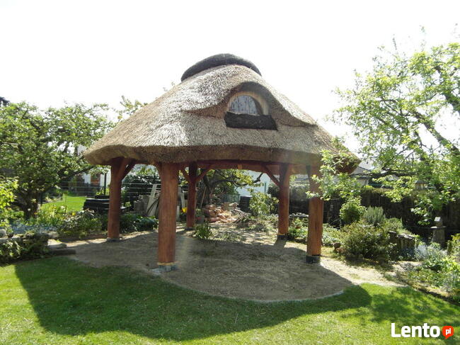 Altany strzecha domki drewniane