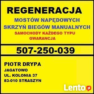 NAPRAWA REGENERACJA MOSTÓW NAPĘDOWYCH DYFRÓW SKRZYŃ BIEGÓW