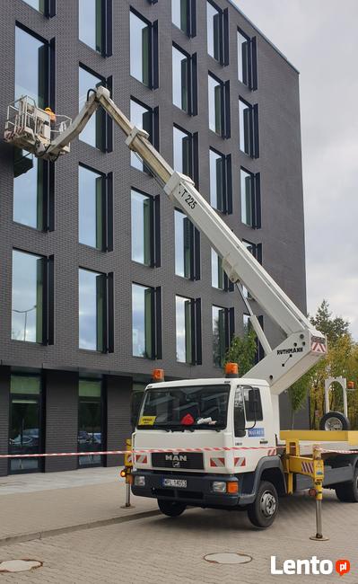 Usługi - podnośnik koszowy Gąbin i okolice