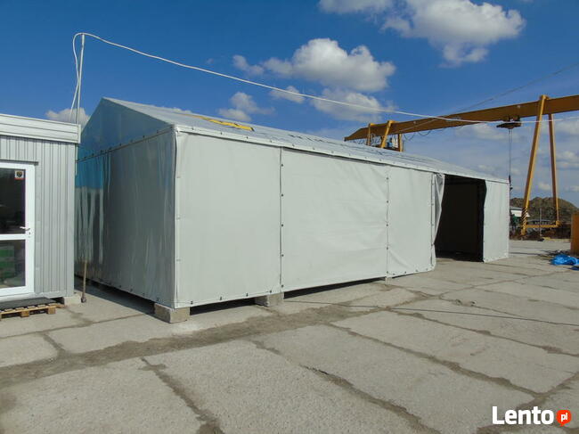 Olplan Olsztyn - producent namiotów magazynowych, hala