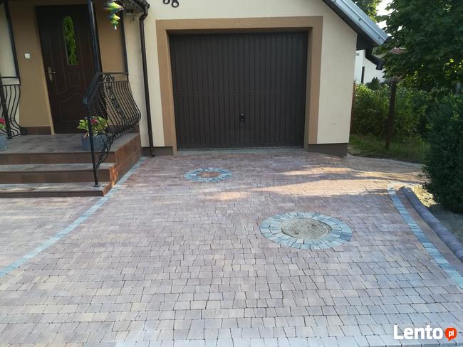 Usługi koparko ładowarką . Usługi brukarskie