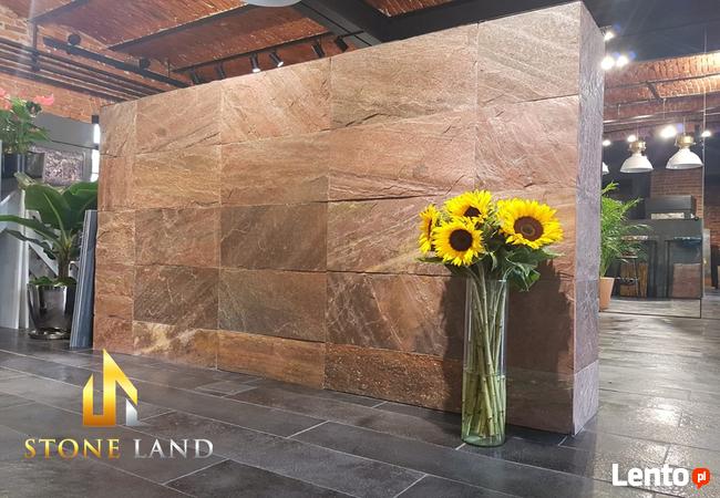 Kamień naturalny, miedziany łupek Copper, płytki 60x30cm