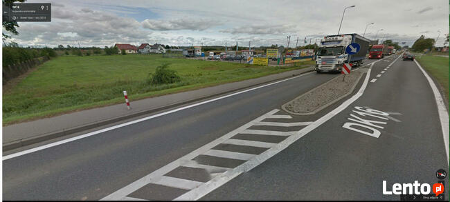 Działka inwestycyjna 3880 m2 droga nr. 16 k.Grudziądza